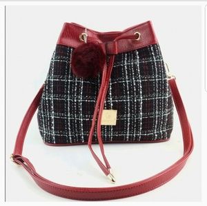 Plaid Vintage Classic Style Shoulder Bag